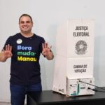 “Nossas propostas estão na boca do povo”, destaca Roberto Cidade ao votar neste domingo, confiante no segundo turno