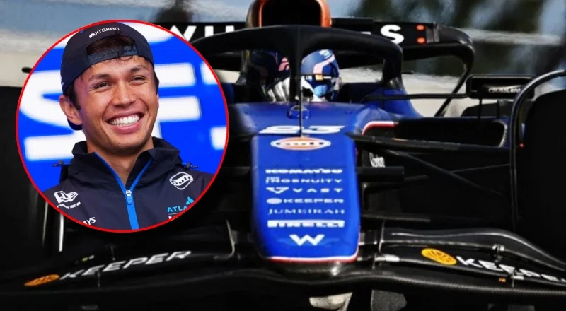 Alex Albon renova com a Williams