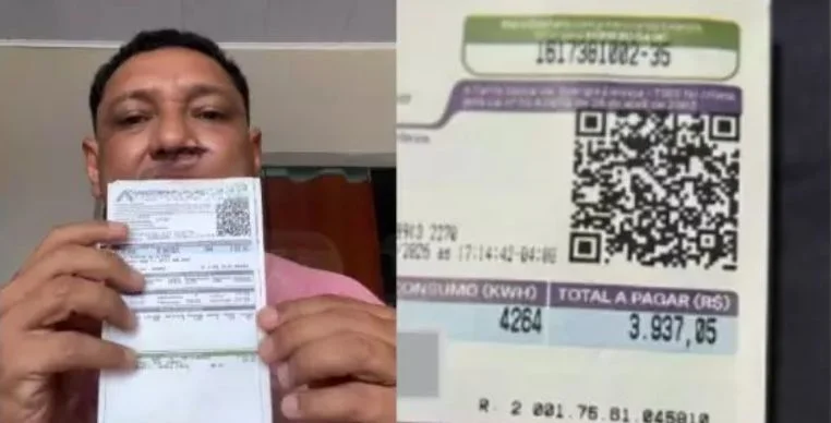 Homem denuncia a Âmbar Energia