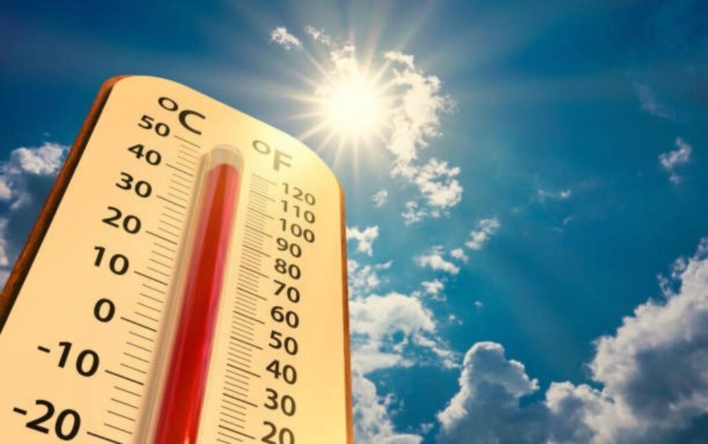 Sensação térmica pode passar dos 40°C